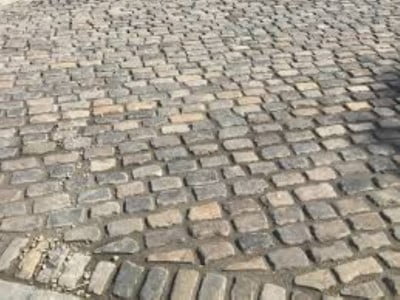Norwich Paving Contractors Laying Cobblestones in Norwich 