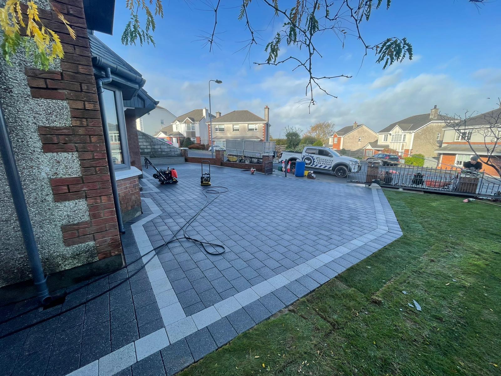 Blackwater Driveways and Patios project work